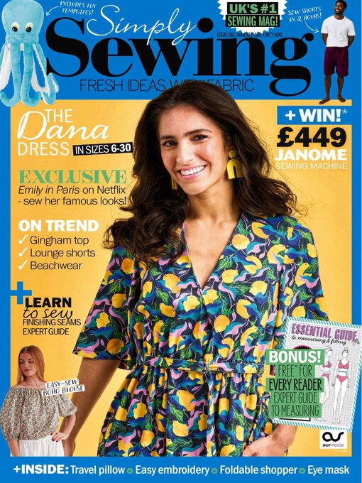 Cover image for Simply Sewing